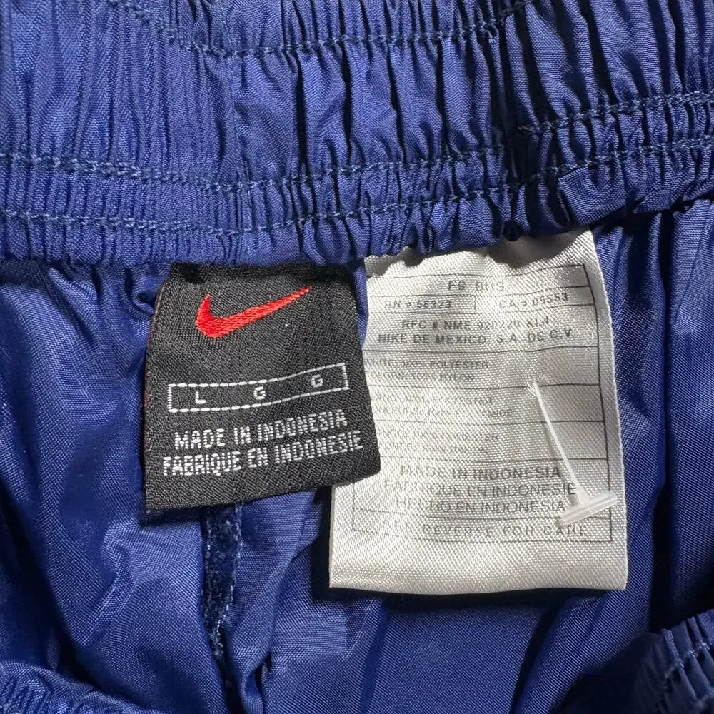Nike‎ Y2K Black Track Pants Men’s XL Lightweight Athletic Joggers Swoosh